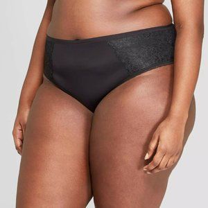 Women's Plus Size Micro Cheeky with Lace